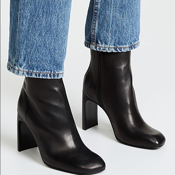 rag & bone Shoes - Rag and Bone Ellis Square Toe Leather Booties